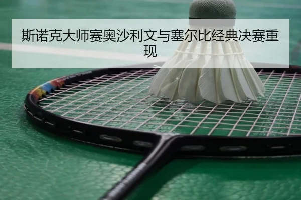 斯诺克大师赛奥沙利文与塞尔比经典决赛重现